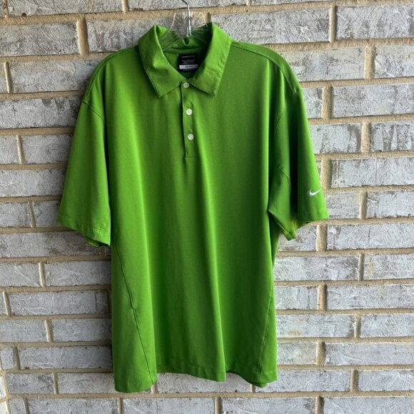 Nike Short Sleeve Polo Pullover Dri-Fit Golf Shirt Men's Size L. - Picture 1 of 7